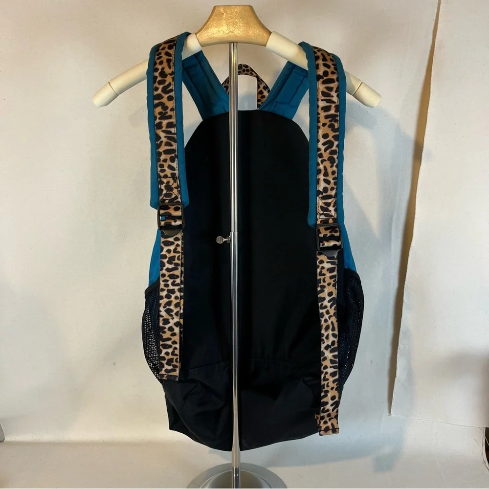 Victoria's Secret PINK Full Size Jade Teal Backpack Versatile‎ Bold Fun Design